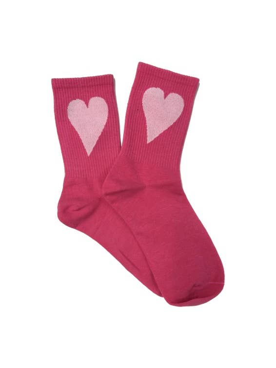 Malibu Sugar - Wholesale Socks - Kids - Heart Socks to show the love! 3 colors available!!3