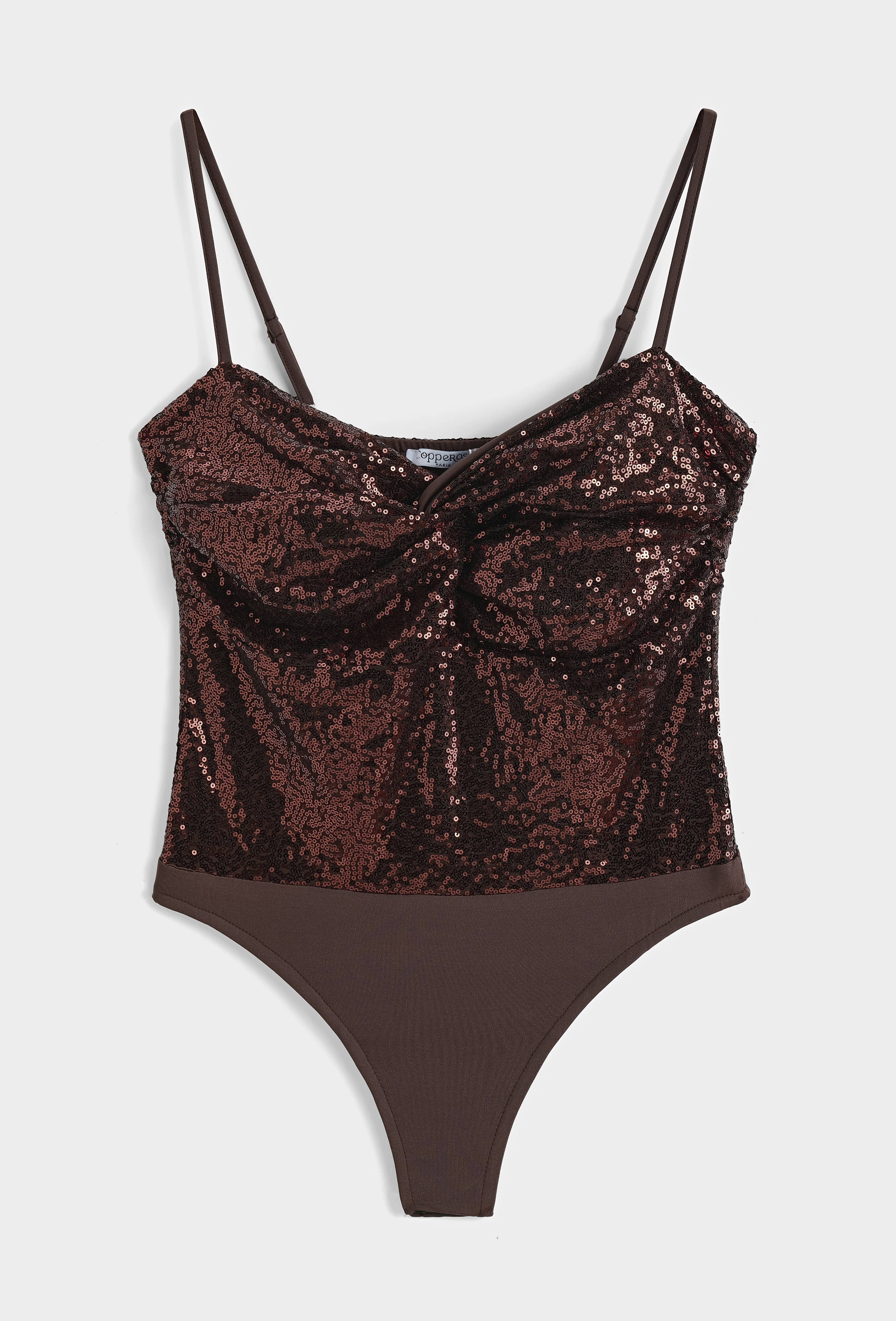 Chilli Girl Collection – Großhandel Body – Damen – Körper mit Pailletten-Details0