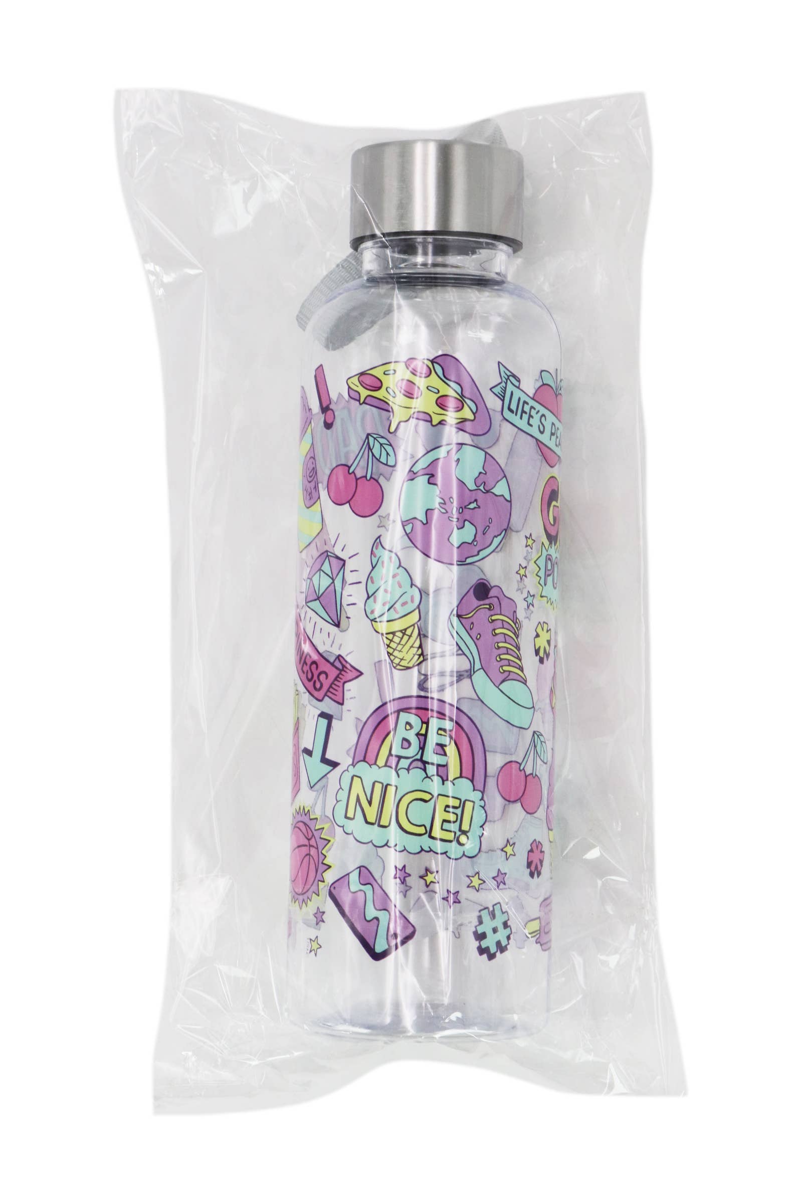 SORTIDAS Copo Transparente com Slogan Positivo Motivacional para venda a revendedores na Faire4