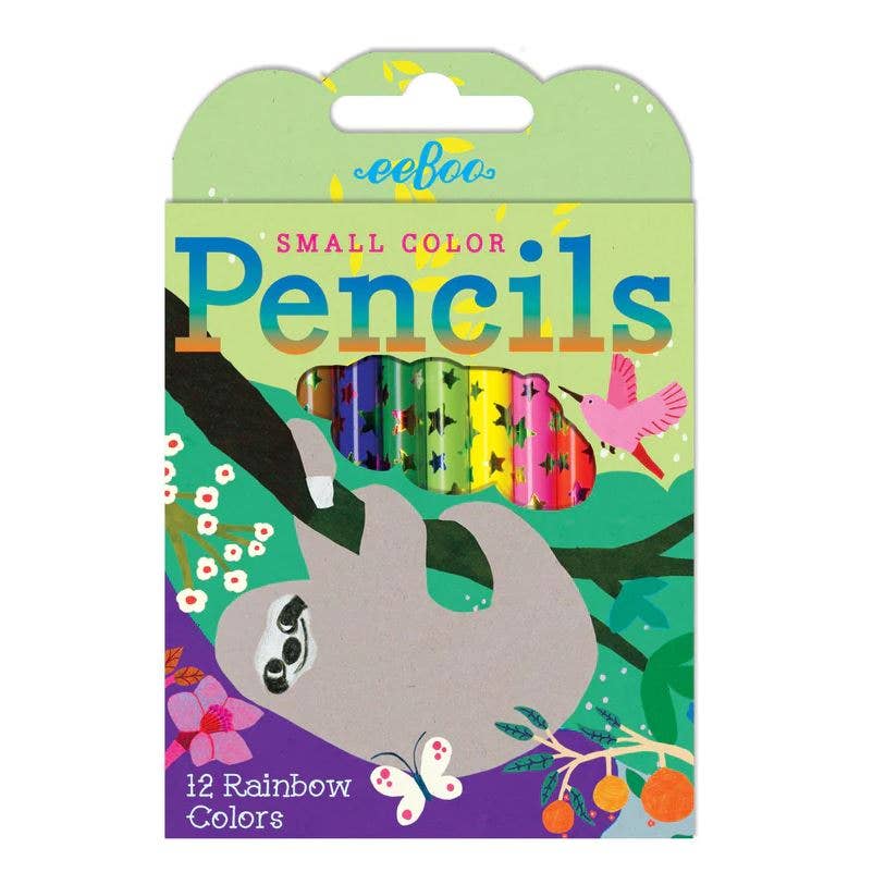 Just Imagine Toys – wholesale Coloured pencil – eeboo Small Pencils Animal Assortment (24 pack)4