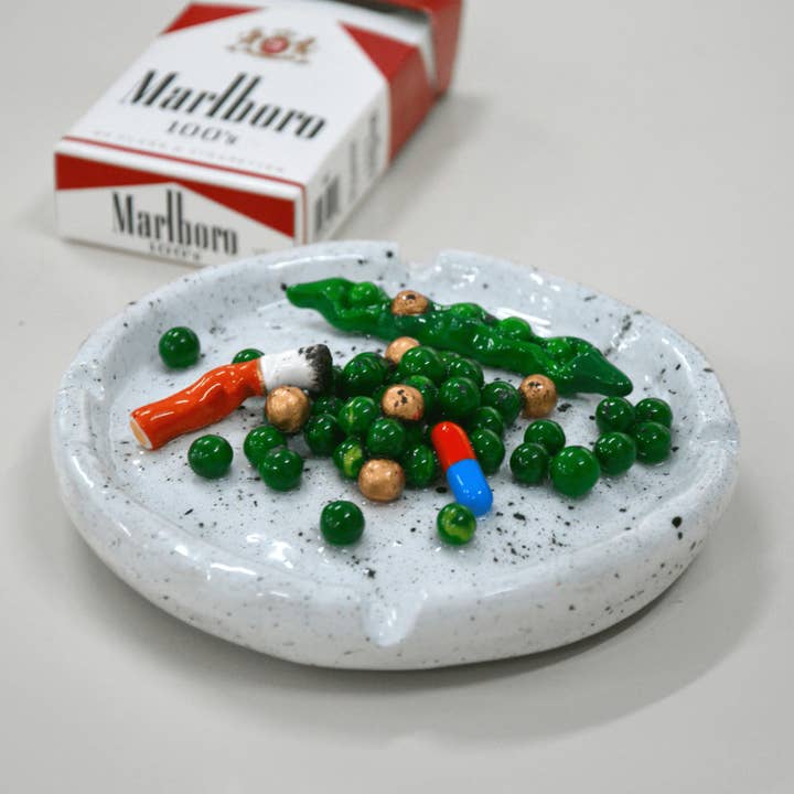 TV DINNER DELUXE ASHTRAY for wholesale by House of Savage
