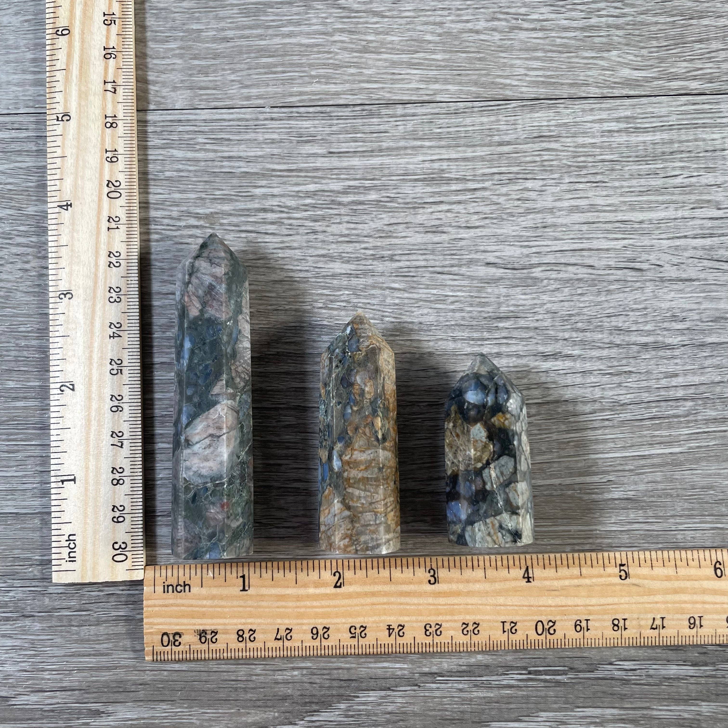 Keystone Crystals - Vendita all'ingrosso Pietra/cristallo spirituale - Obelisco di Pietra Preziosa 1-2 oz | Piccola Torre di Cristallo, Griglie e Decorazioni31