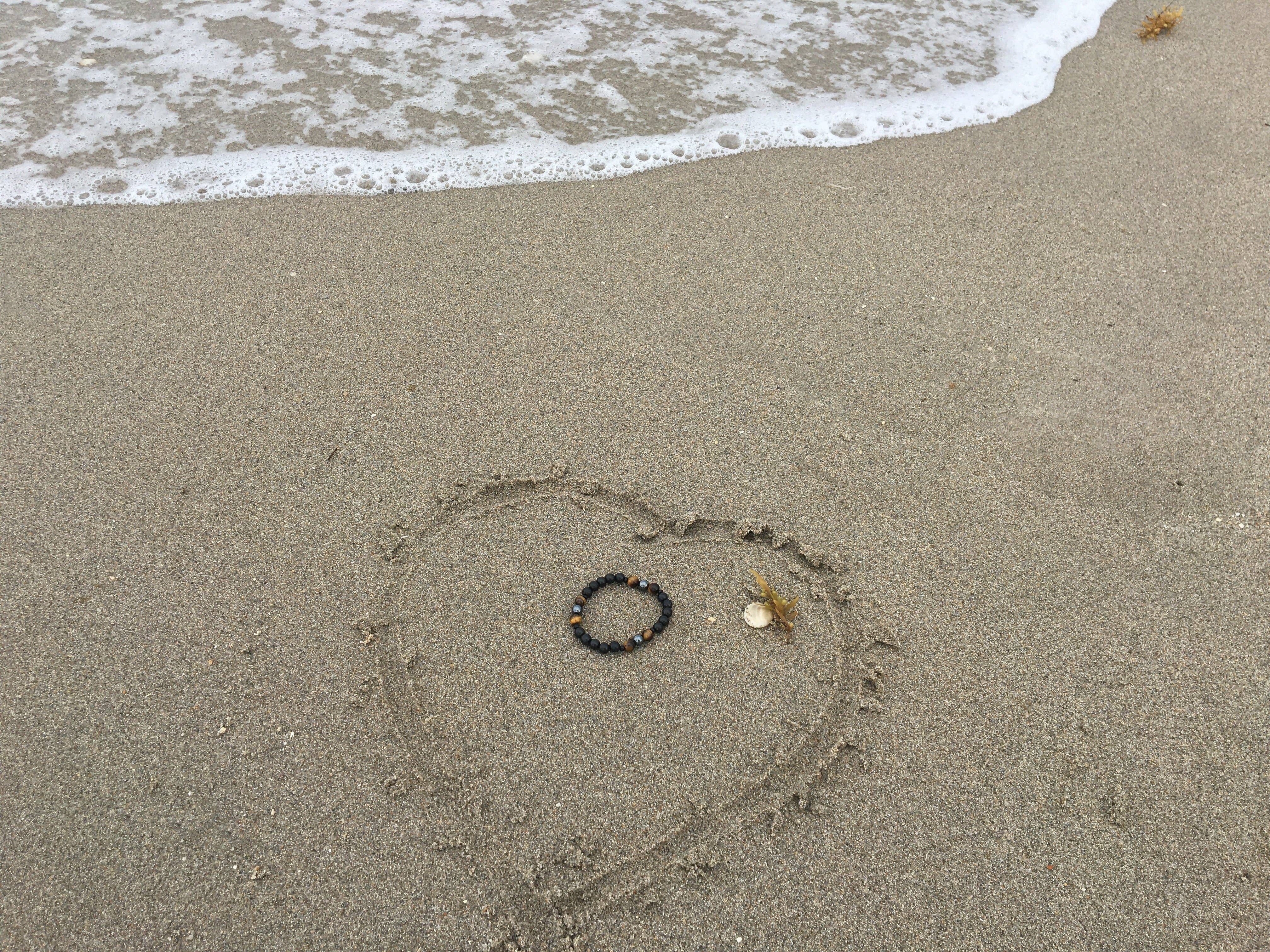 Karelia Creations - Wholesale Beaded Bracelet - Triple Protection Bracelet | 8mm Shungite Hematite TigersEye7