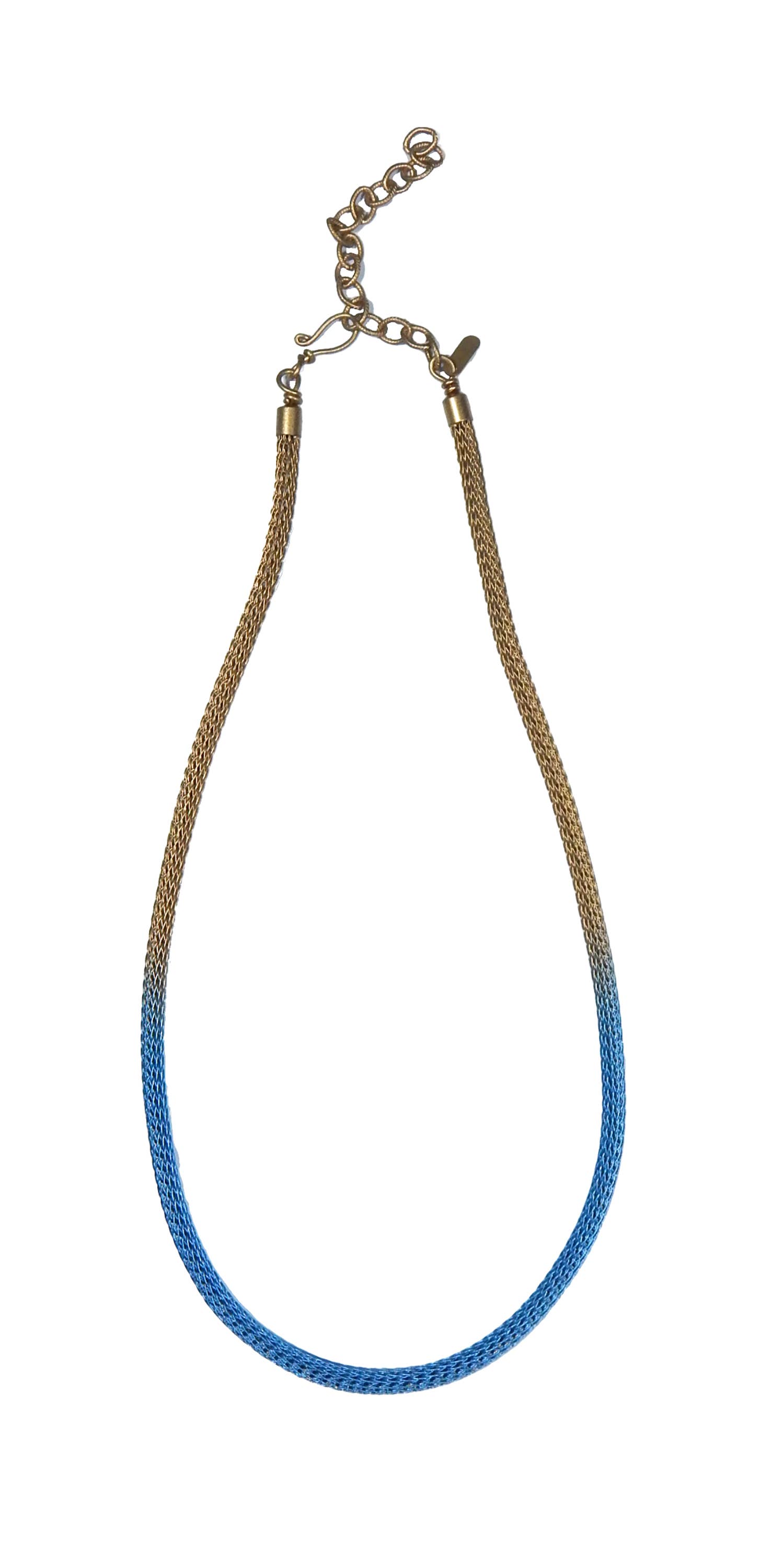 Sarah Cavender Metalworks - Wholesale Link & Chain Necklace - Simple Viking Knit Necklace0