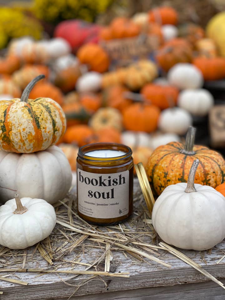 Bookish Soul - 100% Soy Wax Candle for wholesale by Sage Candle Co.