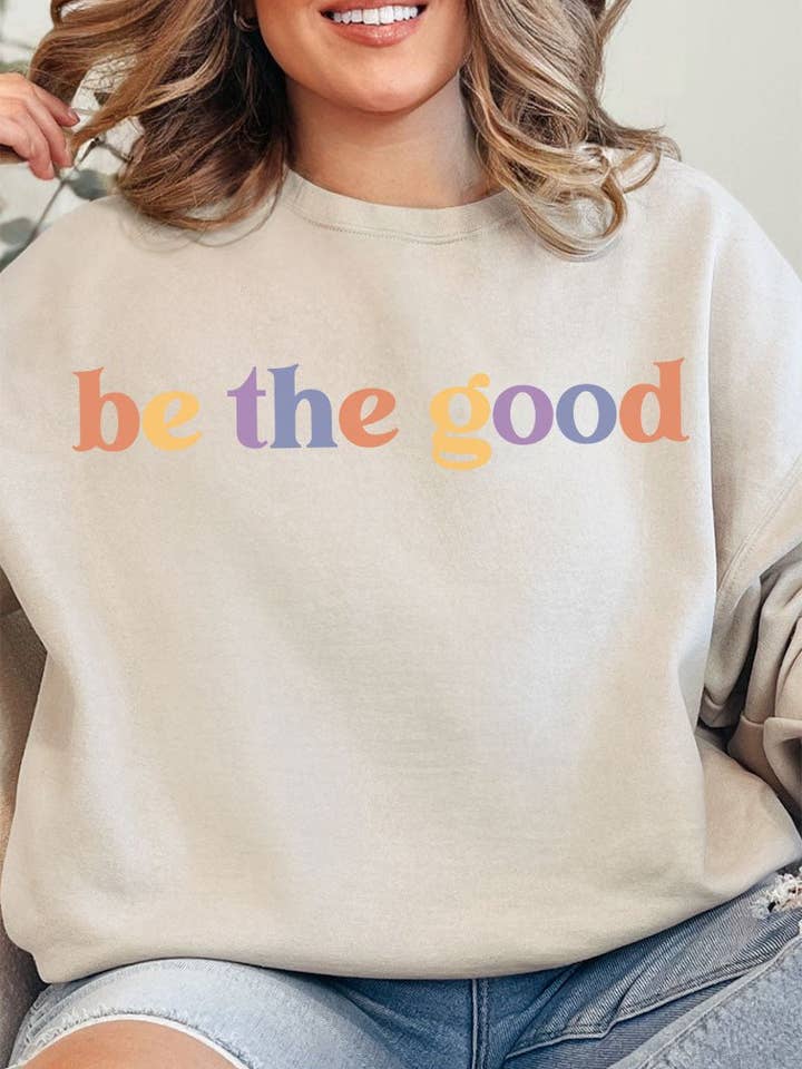 Sweat-shirt unisexe NuBlend Be The Good pour la vente par Wholesale Accessory Market