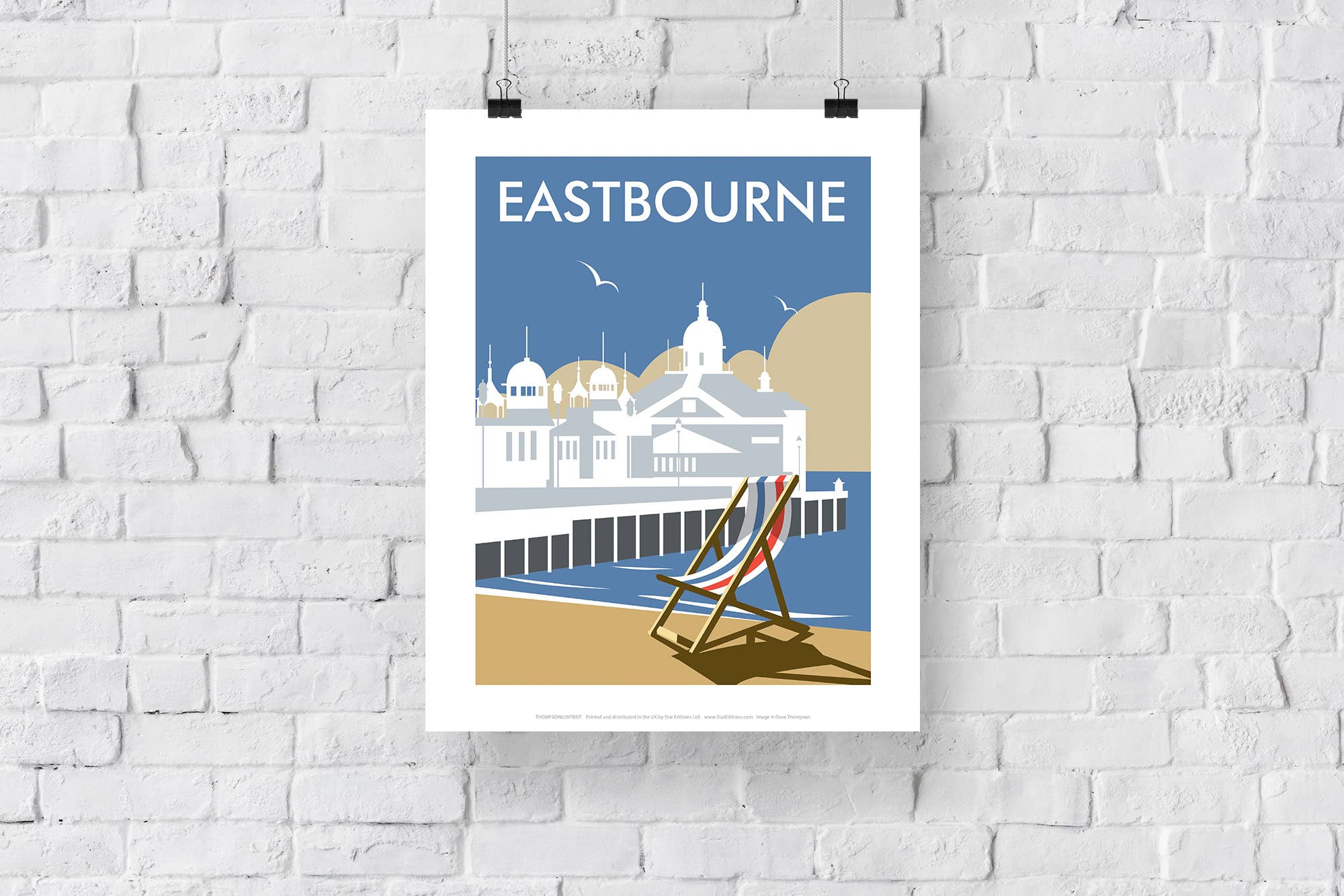 Star Editions – wholesale Art print – Eastbourne By Artist Dave Thompson - Premium Art Print2
