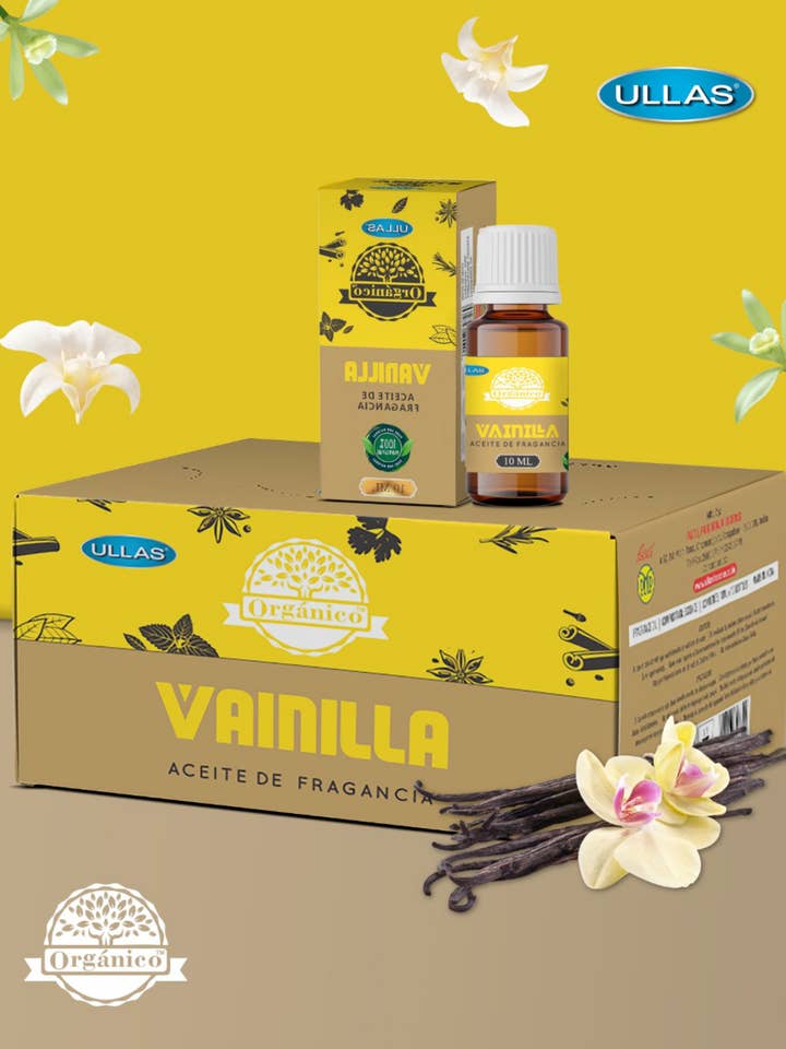 Ullas Ess.Líq. 10ml Vainilla por atacado de AUM Fragrances