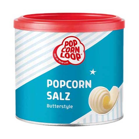 Popcorn salt butter style 300g for wholesale by Popcornloop