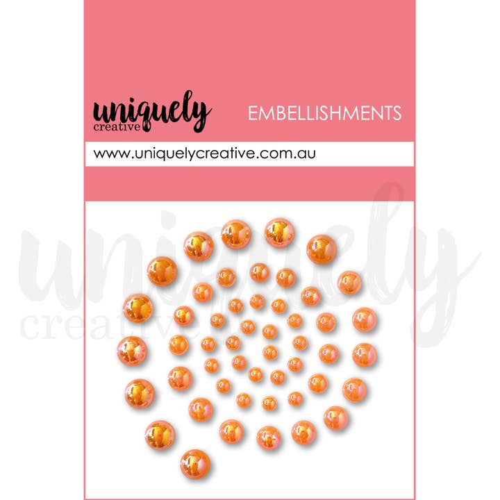 Wholesale Peach Pearls 10 pc for wholesale by Uniquely Creative