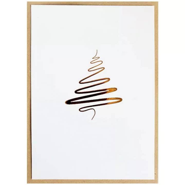Albero di Natale scintillante per la vendita all'ingrosso da parte di By Mar Postcards