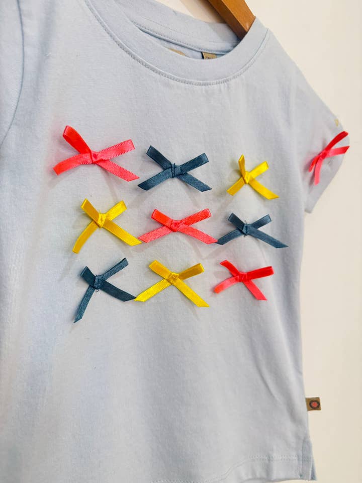 LE BIG - Wholesale T-Shirt - Kids - Dae Tee s/slv - Powder Blue1