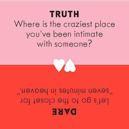 Chronicle Books - Wholesale Card Game - After Dinner Amusements: Truth or Dare for Couples6