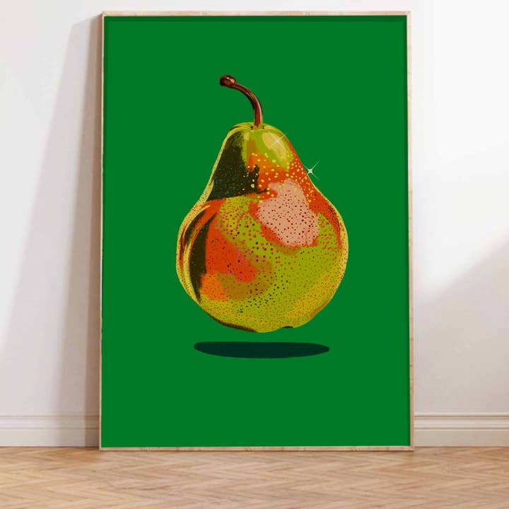 Emily Palmer Illustration - Wholesale Art Print - Illustrated Wall Art Print - The Pear0