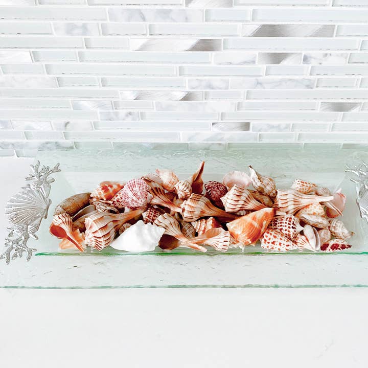 Shell/Sea Life Oblong Tray for wholesale by Arthur Court