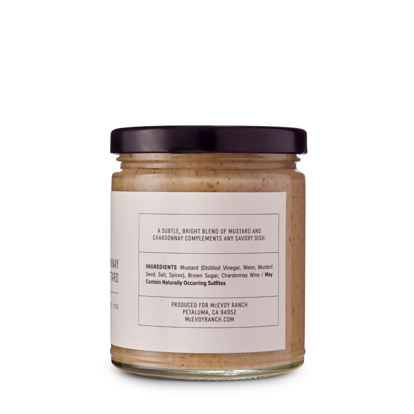 McEvoy Ranch - Wholesale Mustard - Chardonnay Mustard, 10.1 OZ2
