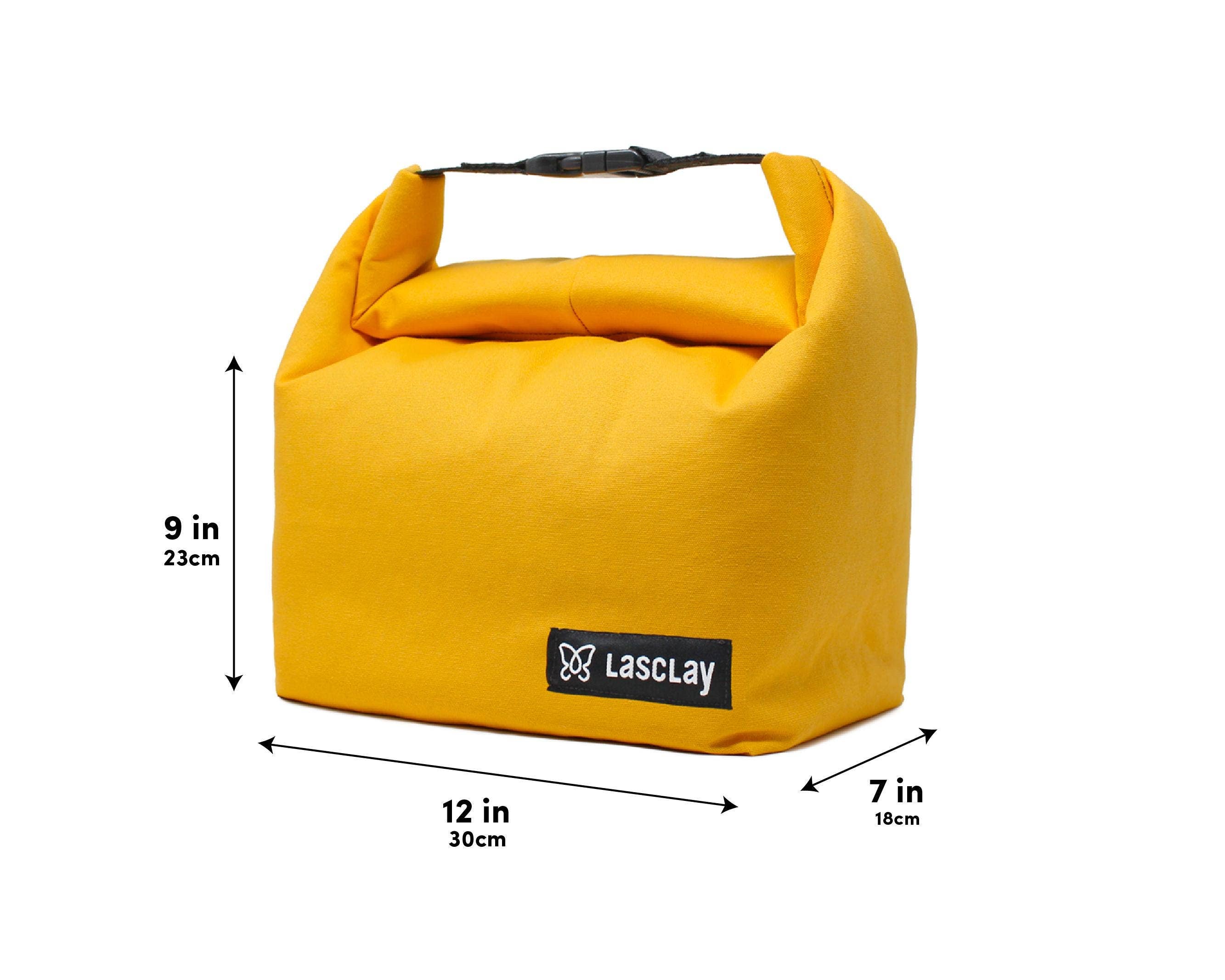 Lasclay - Vente Sac/boîte repas - Sac repas isotherme en soie d'asclépiade / Boîte à lunch8