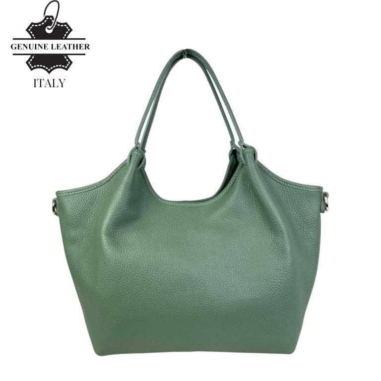 Chenson & Gorett - Vente Sac porté épaule – femme - Sac trapezoïdal pour femme en cuir italien, grande capacité 5799417