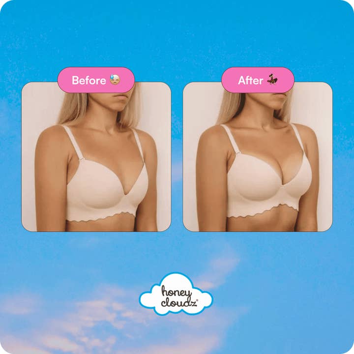 Honey Cloudz - Wholesale Bra Inserts - Women's - Oval Push Up Bra Inserts10