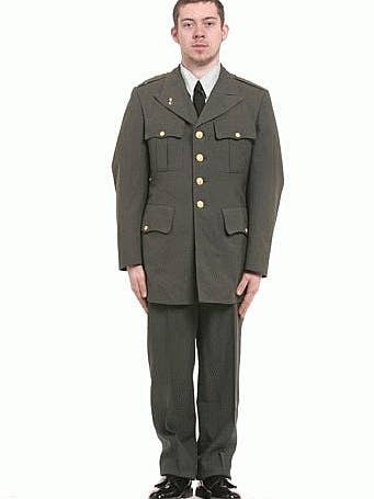 camoLOTS - Wholesale Costume - Men's - US Army Class A Dress 3 Piece Uniform1