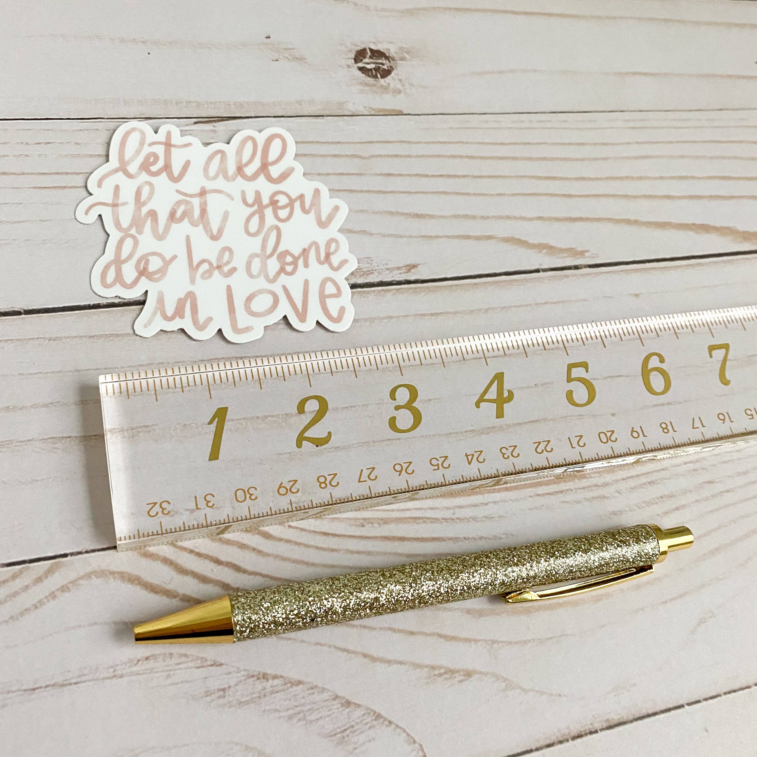 swaygirls - Wholesale Sticker - 1 Corinthians 16:14 love sticker | Christian gifts8