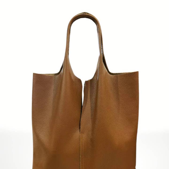 ITALIAN'S LEATHER - Wholesale Shoulder Bag - Women's - Elisa cowhide leather bag ²40