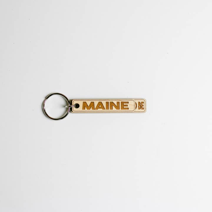 163 Design Company - Wholesale Keychain - Unisex - Maine Keyring1