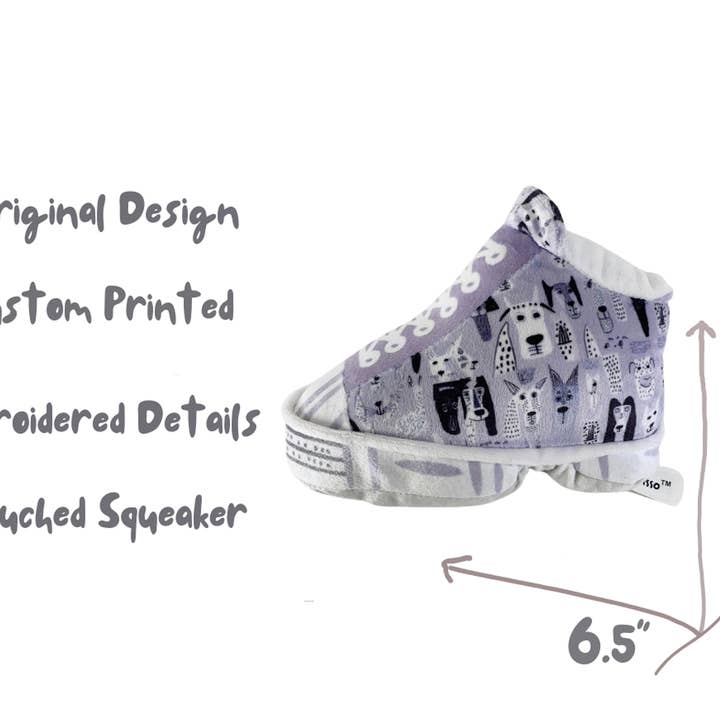 Pawcasso – Peluche - Cão por atacado – Pacote de Sapatilhas Pawcasso11