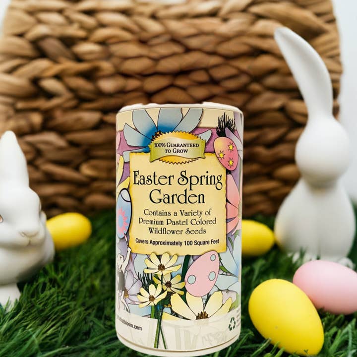 Gifts That Bloom - Wholesale Plant Seeds - Easter Spring Shaker Garden Can Seed Kit1
