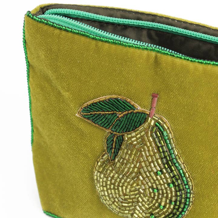 My Doris - Wholesale Pouch - Women's - GREEN PEAR SMALL POUCH1