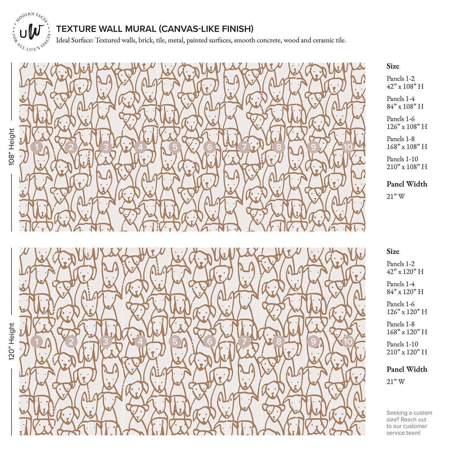 Urbanwalls - Wholesale Wallpaper - Puppy Mural6