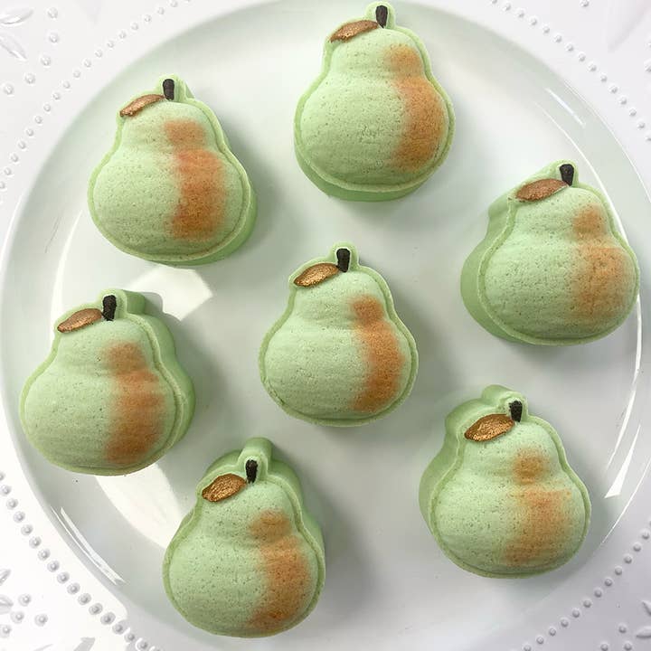 Poppy & Thyme - Wholesale Bath Bomb/Fizz - Pear Mini Bath Bomb
