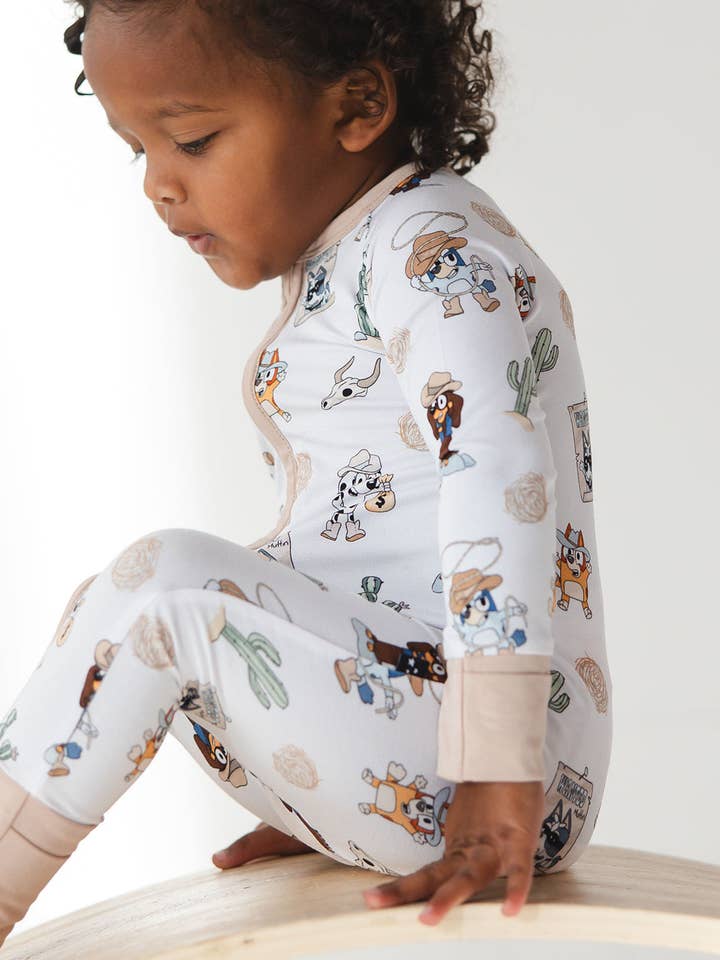 Blush Lotus - Vendita all'ingrosso Tutina - Neonati - Tumbleweed Tails - Cane Cowboy di Bambù Zippy0