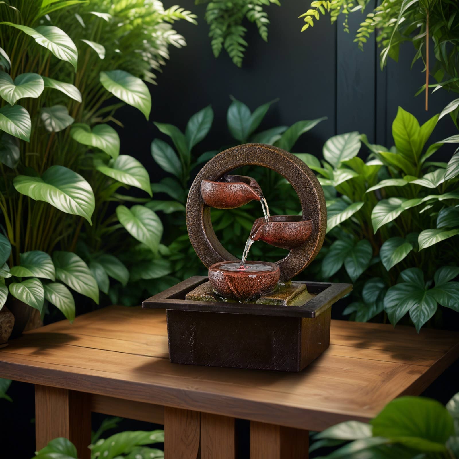 Zen'Arôme - Wholesale Decorative Tabletop Object - Zen Terai Waterfall Fountain - Gift Idea12