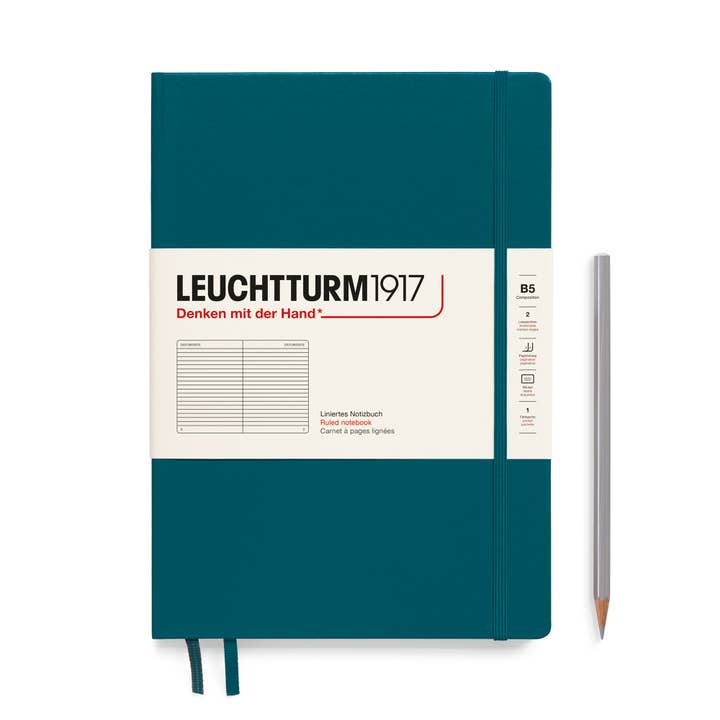 LEUCHTTURM1917 - Wholesale Notebook - LEUCHTTURM1917 notebook, hardcover, 219 numbered pages16