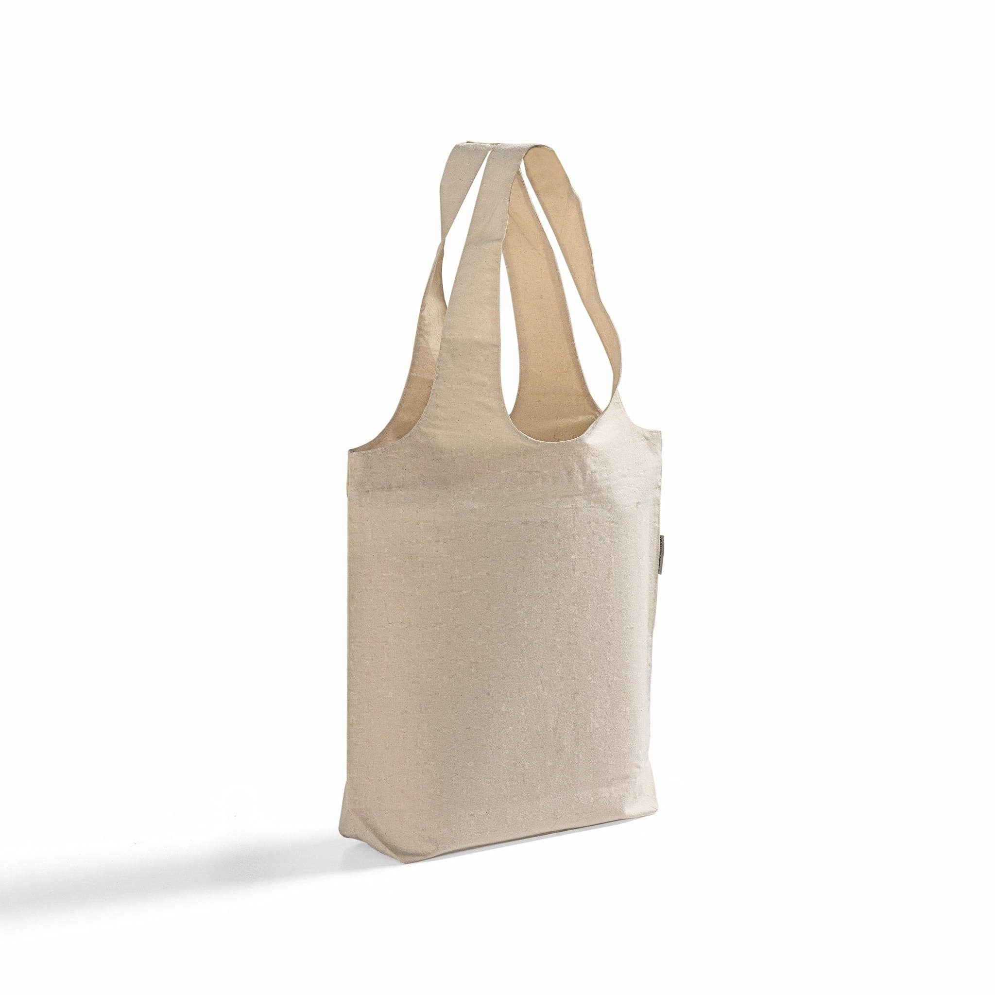 Natural TBF Organic Stow-N-Go Cotton Tote - OR130 for wholesale on Faire3