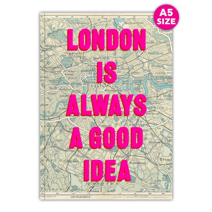 Brainbox Candy - Wholesale Notebook - Funny Gift - London Good Idea Notebook By Real Hackney Dave2