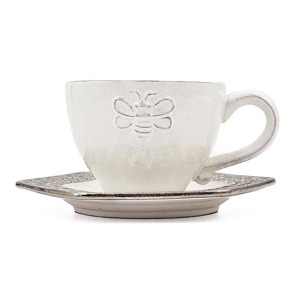A&B Home Group Inc. - Wholesale Coffee/Tea Cup - Set of 2 Enchanted Honeybee Ceramic Espresso Set2
