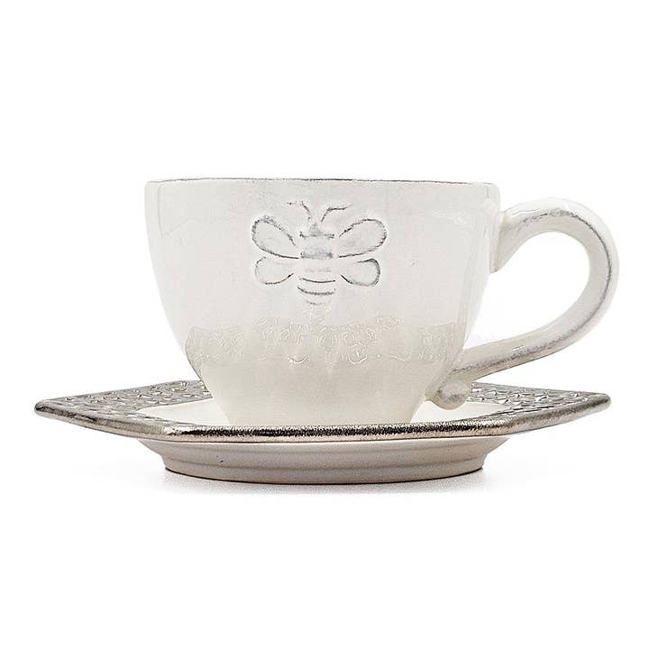 A&B Home Group Inc. - Wholesale Coffee/Tea Cup - Set of 2 Enchanted Honeybee Ceramic Espresso Set2