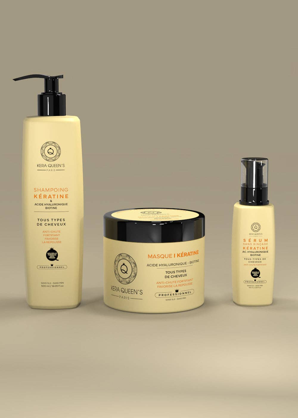 Kera Queen's - Wholesale Haircare Set/Kit - Biotin Ritual Trio Kit1