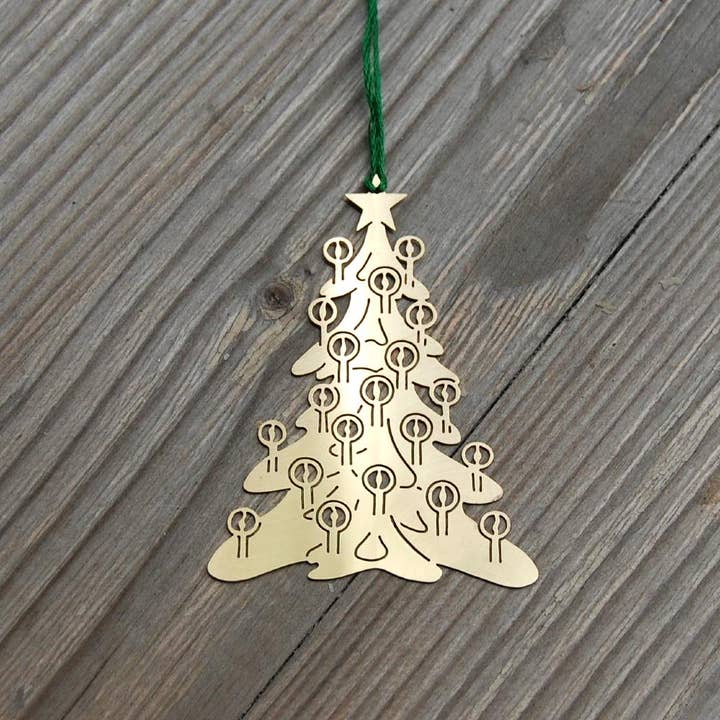 Choralis Wood Art – Engroshandel Pynt – Juletræ Messing Ornament