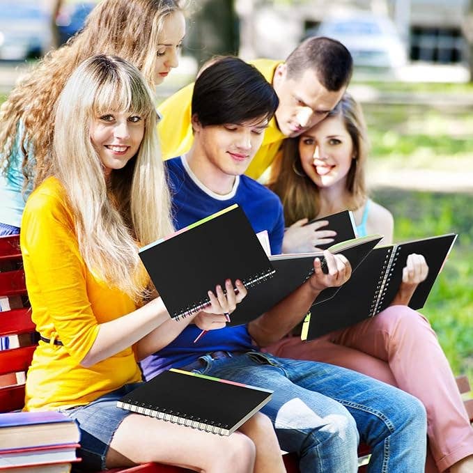 Crover - Wholesale Notebook - A5 Spiral Notebook with Dividers 2