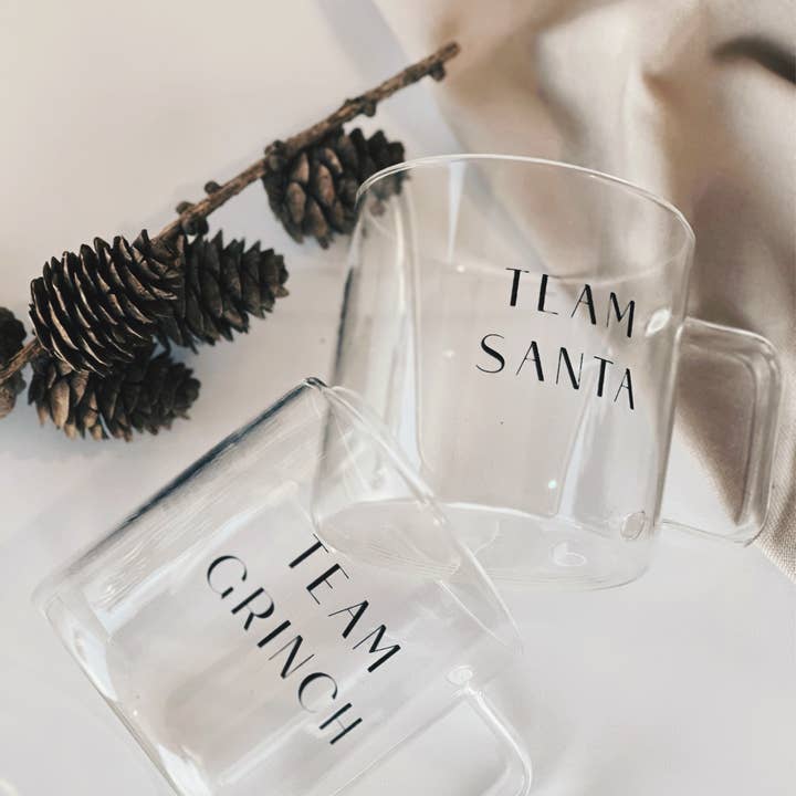 Goldscherben - Wholesale Drinking Glass/Cup - Xmas mulled wine glass Christmas glasses tea glass handle glass (VE=2)1