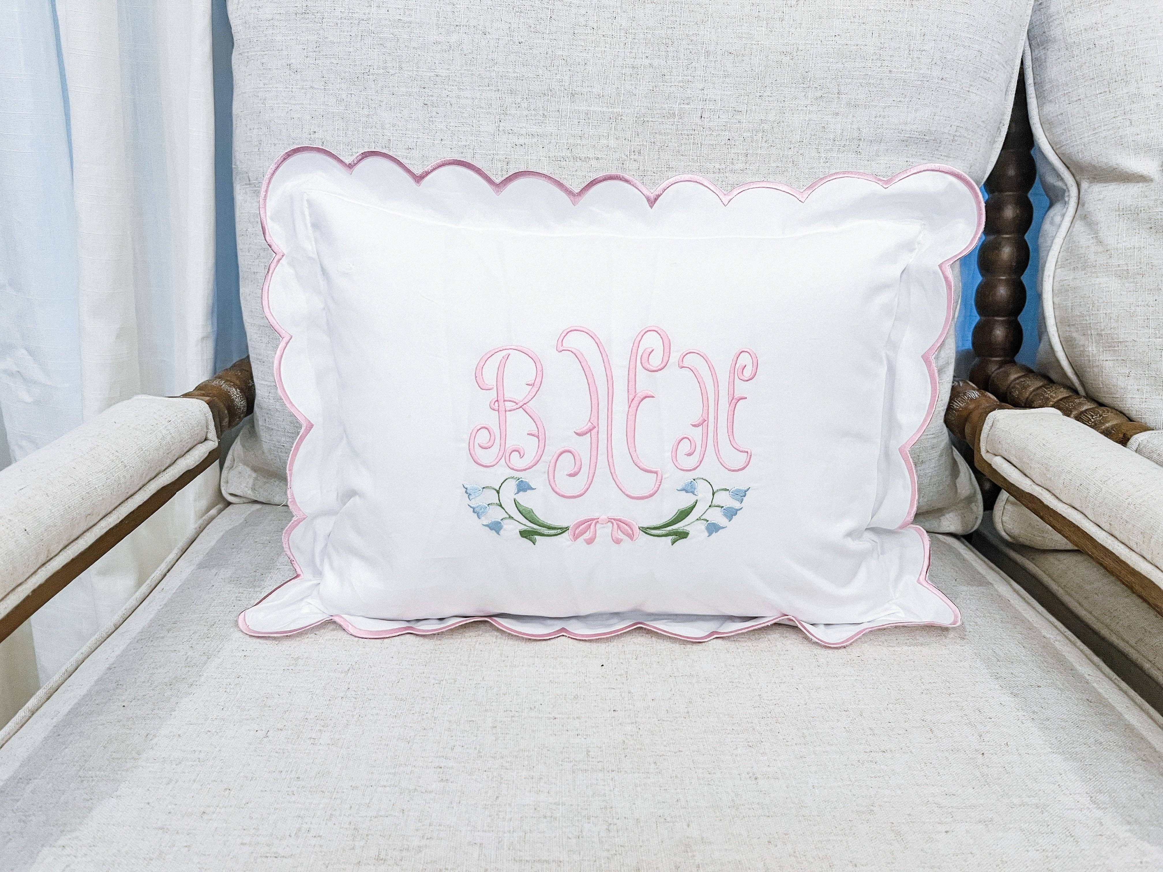 Southern Proper Blanks - Wholesale Bedding Pillowcase/Sham - Kids & Baby - Pillowcase - Scalloped edge2