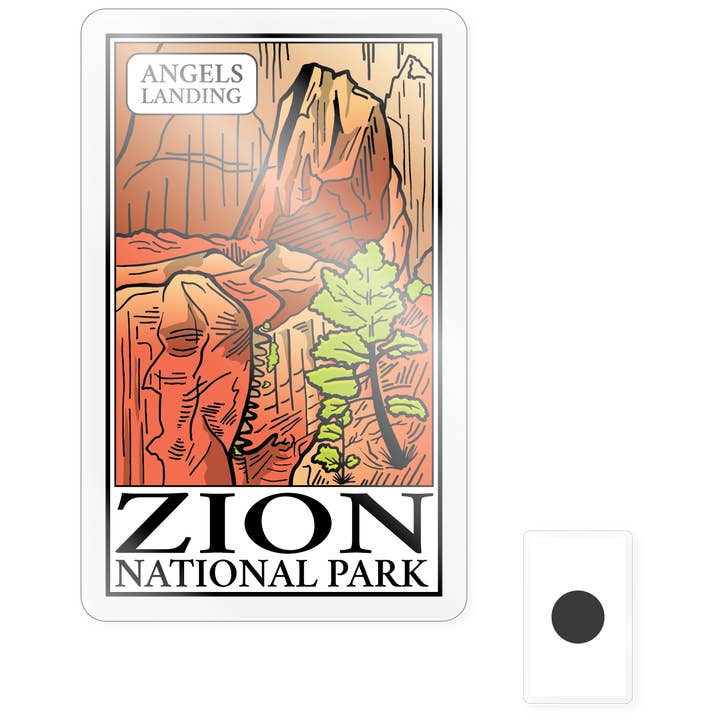 Morris Magnets - Wholesale Magnet - Magnet - Zion Angels Landing Badge Variants