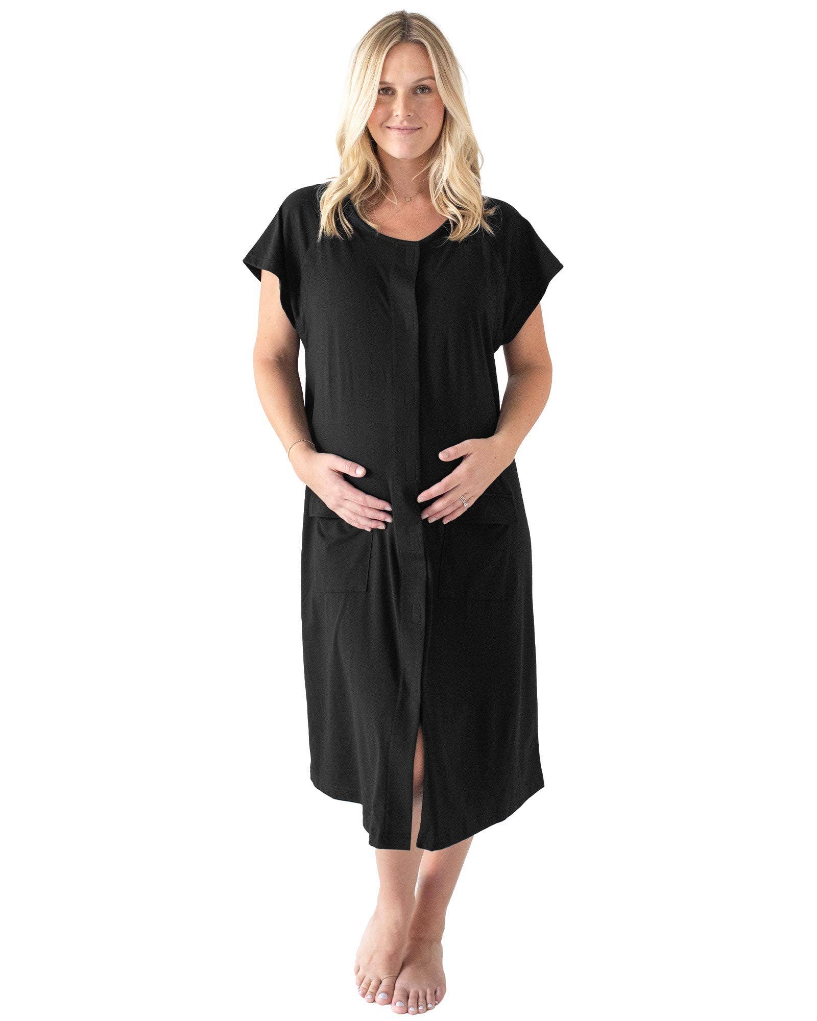 Kindred Bravely - Wholesale Dress - Maternity - 3 In 1 Universal Labor, Delivery & Nursing Gown20