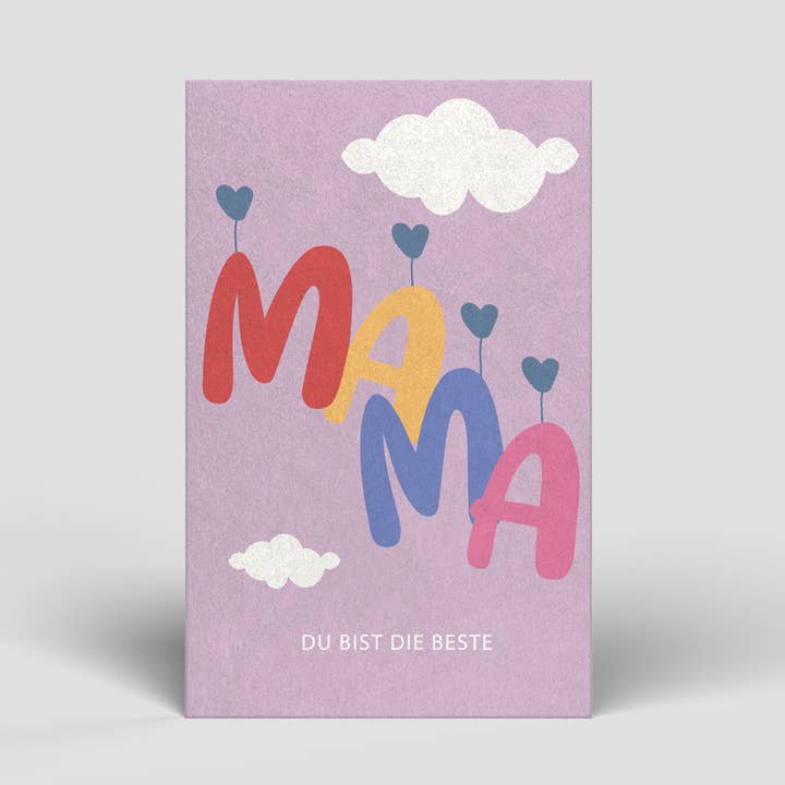 Carte midi - MAMA - N° 191 pour la vente par Naturbedacht