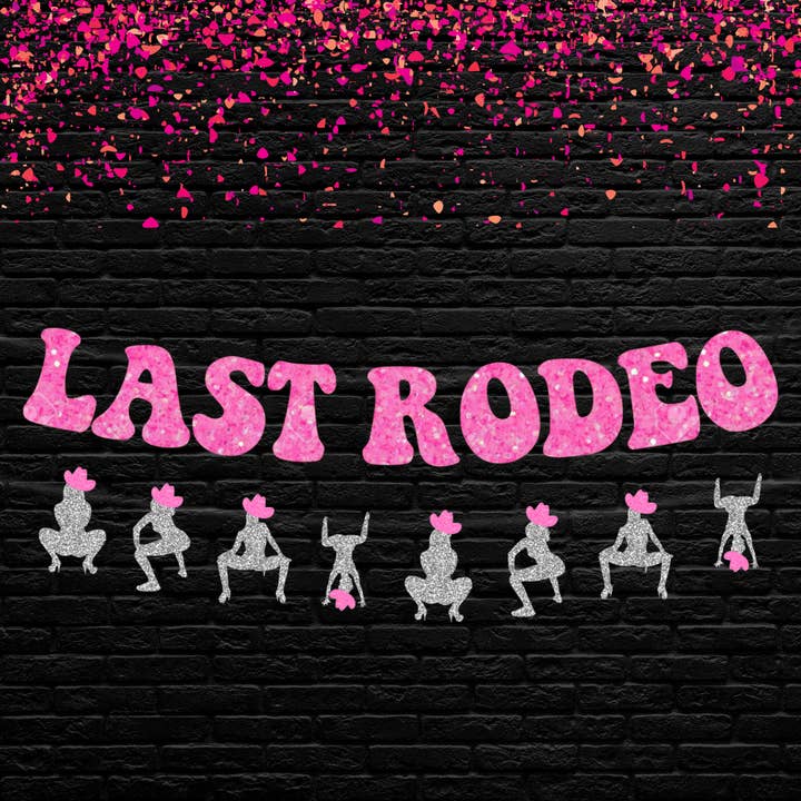 Bannière de twerk Last Rodeo Bachelorette pour la vente par Ninalem's Party