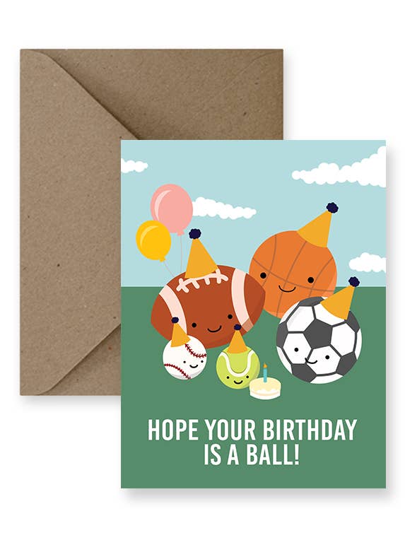 Birthday Is A Ball Card
for wholesale by IMPAPER