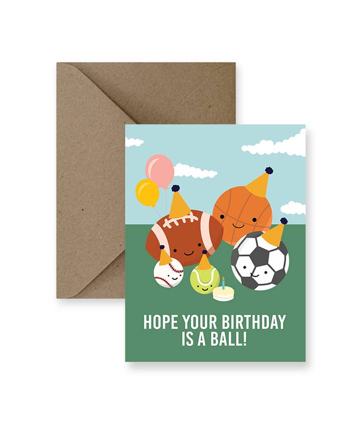 Birthday Is A Ball Card
for wholesale by IMPAPER